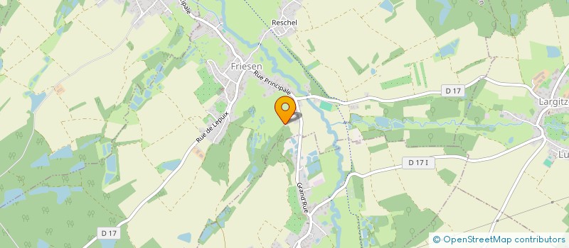 localisation de l'entreprise SCI DE LA JOSEN  FRIESEN