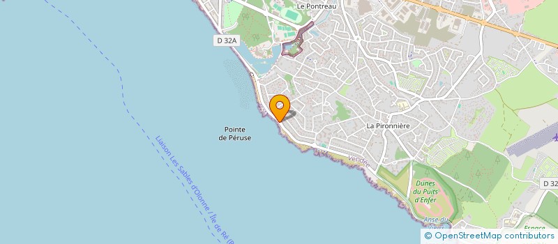 localisation de l'entreprise SCI DE LA LANDE à LES SABLES D'OLONNE