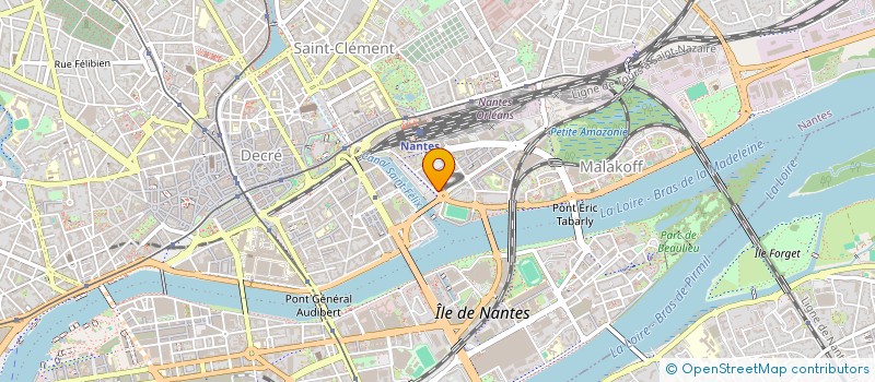 localisation de l'entreprise SCI DE LA LANDE à NANTES