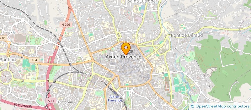 localisation de l'entreprise SCI DE LA LANDE à AIX-EN-PROVENCE