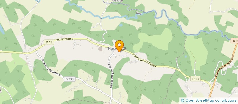 localisation de l'entreprise SCI DE LA LANDE  NASSIET