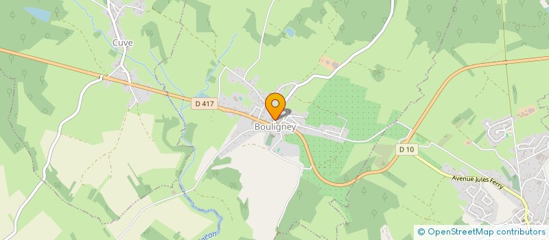 localisation de l'entreprise SCI DE LA LANTERNE  BOURGUIGNON-LES-CONFLANS