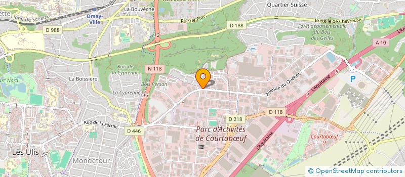 localisation de l'entreprise SCI DE LA LAPONIE à LES ULIS
