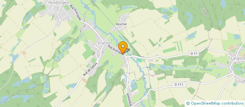 localisation de l'entreprise SCI DE LA LARGUE  FRIESEN