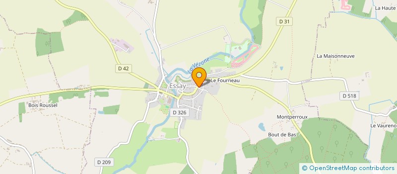 localisation de l'entreprise SCI DE LA LAVANDERIE à SEES