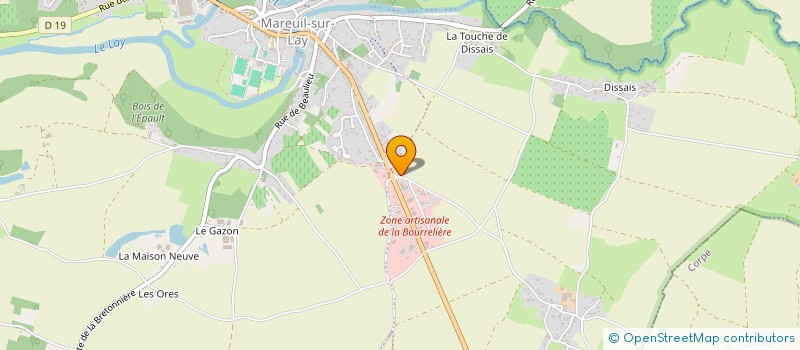 localisation de l'entreprise SCI DE LA LAY  MAREUIL-SUR-LAY-DISSAIS