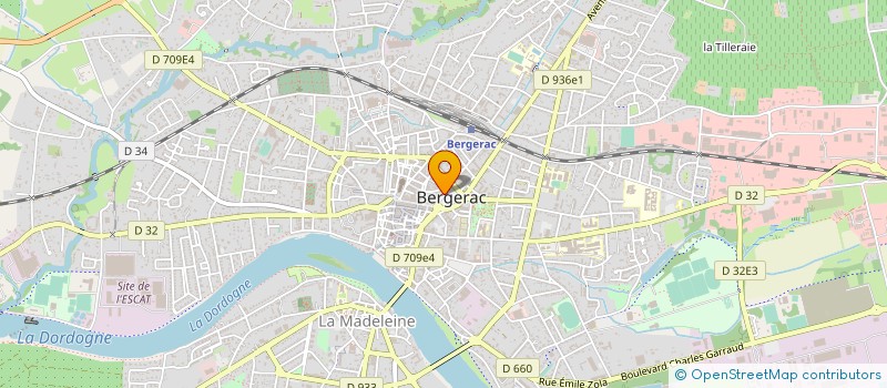 localisation de l'entreprise SCI DE LA LEDE à BERGERAC