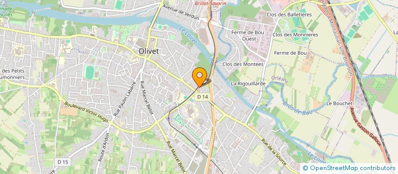 localisation de l'entreprise SCI DE LA LEU à ARDON