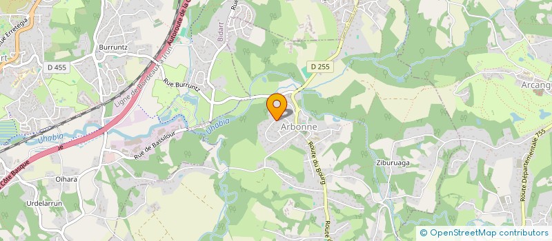 localisation de l'entreprise SCI DE LA LEYRE  ARBONNE