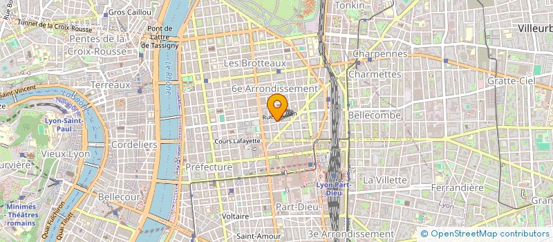 localisation de l'entreprise SCI DE LA LEYSSE  LYON