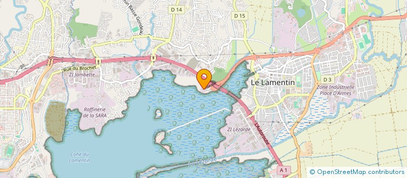 localisation de l'entreprise SCI DE LA LEZARDE à LE LAMENTIN