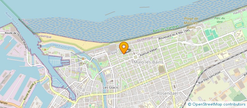 localisation de l'entreprise SCI DE LA LEZARDIERE à DUNKERQUE