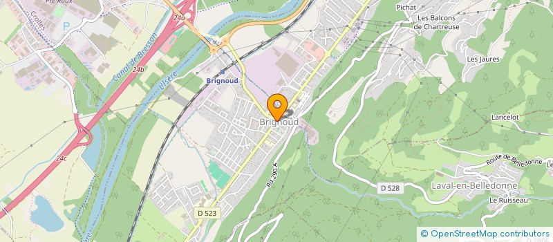 localisation de l'entreprise SCI DE LA LIBERATION  VILLARD-BONNOT