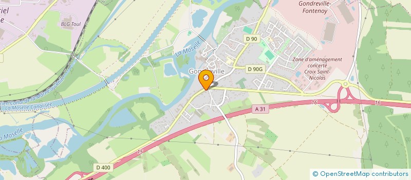 localisation de l'entreprise SCI DE LA LIBERATION  GONDREVILLE