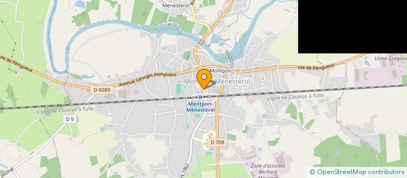 localisation de l'entreprise SCI DE LA LIBERATION  MONTPON-MENESTEROL