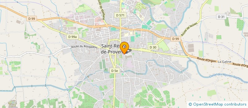 localisation de l'entreprise SCI DE LA LIBERATION  SAINT-REMY-DE-PROVENCE