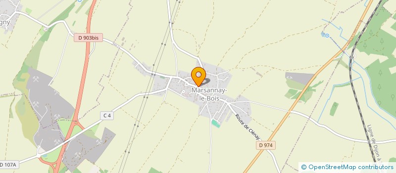 localisation de l'entreprise SCI DE LA LIBERTE  MARSANNAY-LE-BOIS