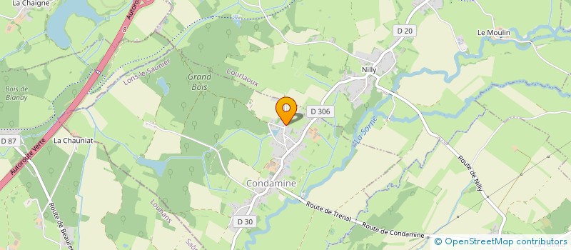 localisation de l'entreprise SCI DE LA LIBERTE  CONDAMINE