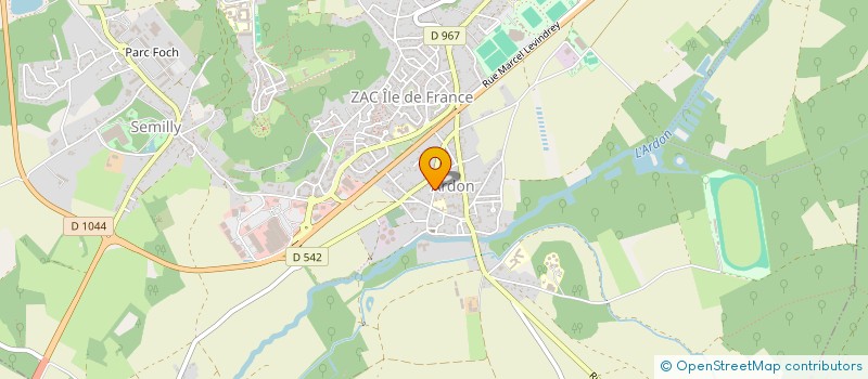 localisation de l'entreprise SCI DE LA LIBERTE à LAON