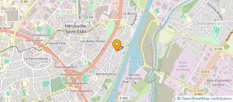 localisation de l'entreprise SCI DE LA LIBERTE à HEROUVILLE-SAINT-CLAIR