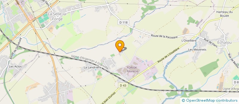 localisation de l'entreprise SCI DE LA LIBERTE à MESSEI