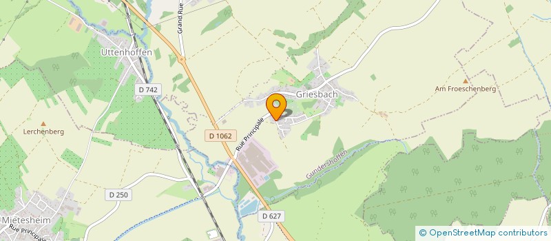 localisation de l'entreprise SCI DE LA LIBERTE  GUNDERSHOFFEN