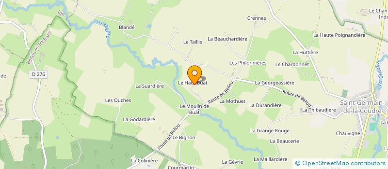 localisation de l'entreprise SCI DE LA LICE à SAINT-GERMAIN-DE-LA-COUDRE
