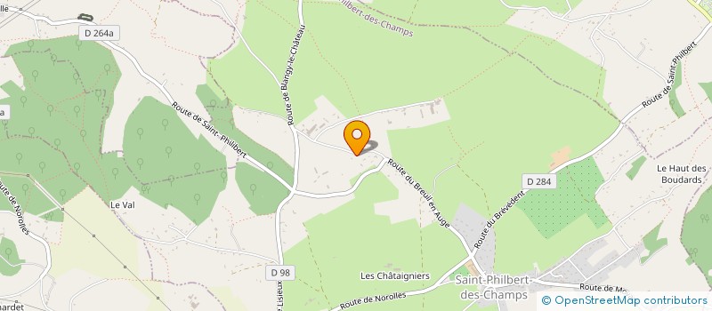 localisation de l'entreprise SCI DE LA LICORNE  SAINT-PHILBERT-DES-CHAMPS