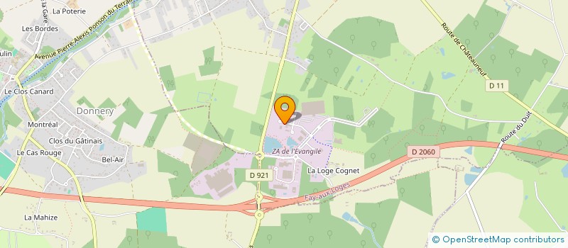 localisation de l'entreprise SCI DE LA LICORNE à FAY-AUX-LOGES