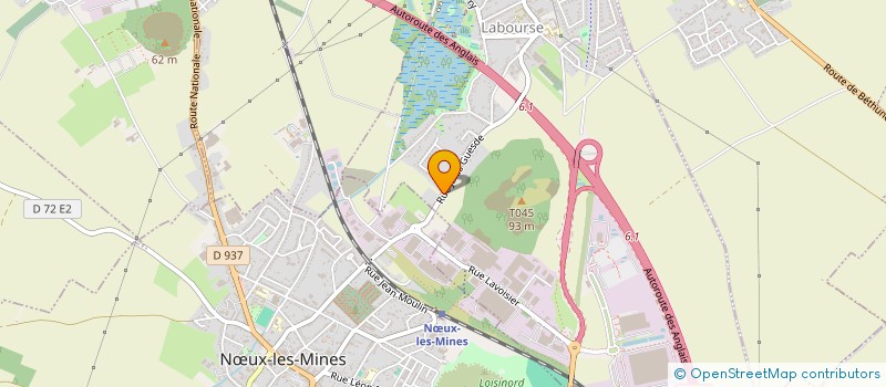 localisation de l'entreprise SCI DE LA LICORNE  LABOURSE