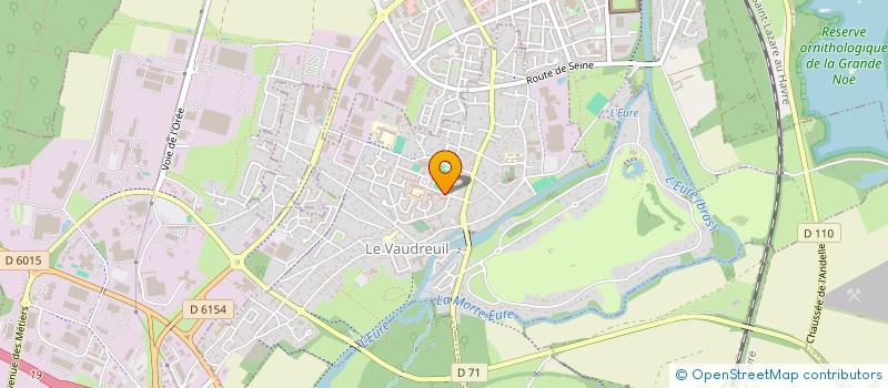 localisation de l'entreprise SCI DE LA LIEGUE à LE VAUDREUIL