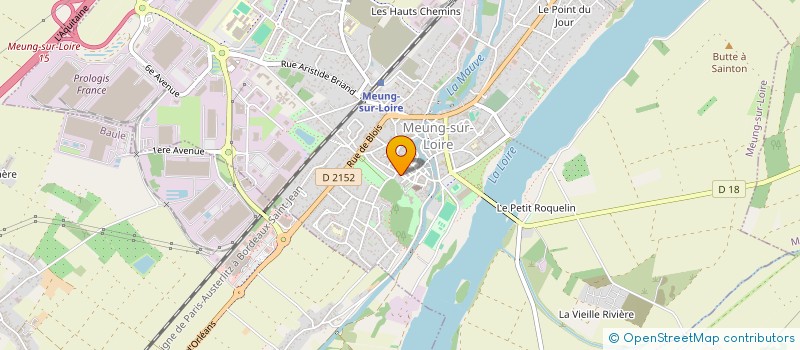 localisation de l'entreprise SCI DE LA LIONNE à MEUNG-SUR-LOIRE