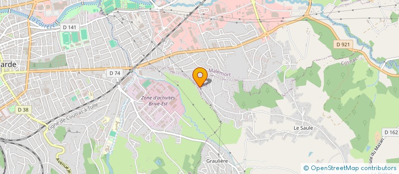 localisation de l'entreprise SCI DE LA LISSARDIERE à MALEMORT