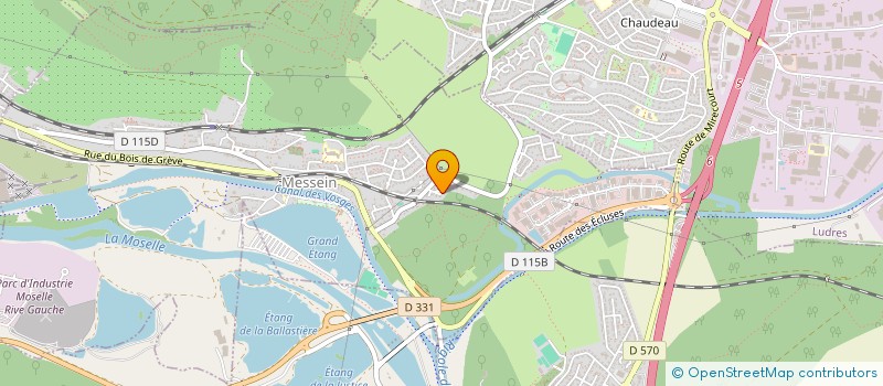 localisation de l'entreprise SCI DE LA LIZERNE  MESSEIN