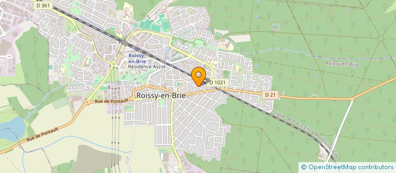 localisation de l'entreprise SCI DE LA LLAVE  ROISSY-EN-BRIE