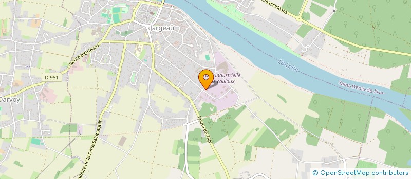 localisation de l'entreprise SCI DE LA LOIRE à JARGEAU