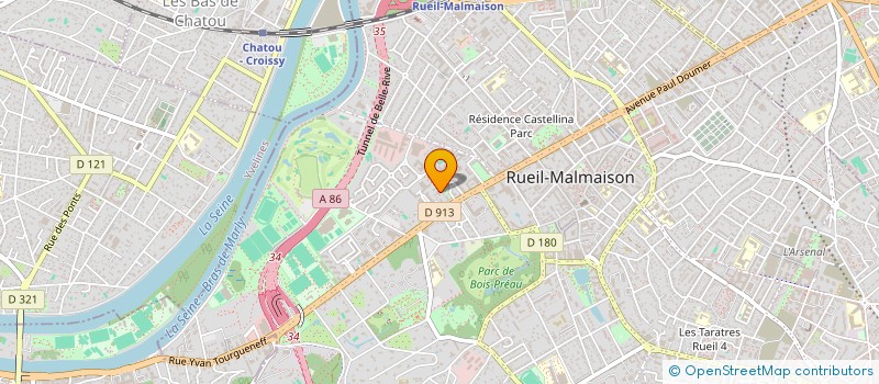 localisation de l'entreprise SCI DE LA LOIRE à RUEIL-MALMAISON