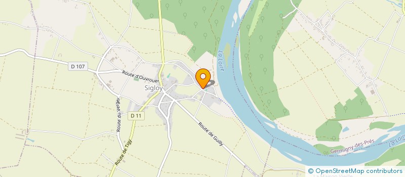 localisation de l'entreprise SCI DE LA LOIRE à SIGLOY