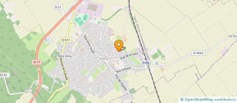 localisation de l'entreprise SCI DE LA LOISNE  GIVENCHY-EN-GOHELLE