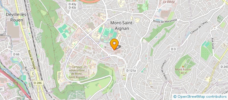 localisation de l'entreprise SCI DE LA LONDE  MONT-SAINT-AIGNAN