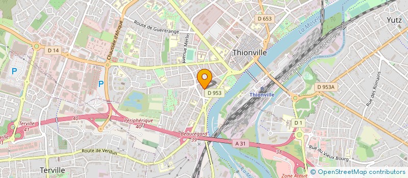 localisation de l'entreprise SCI DE LA LORRAINE II à THIONVILLE