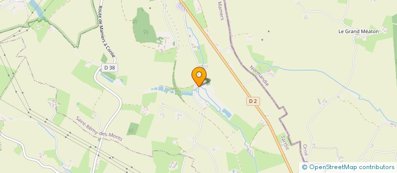 localisation de l'entreprise SCI DE LA LOUTRE  SAINT-REMY-DES-MONTS