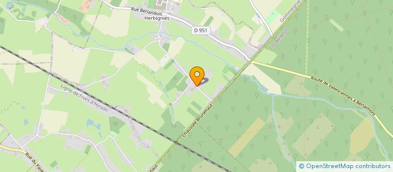 localisation de l'entreprise SCI DE LA LOUVIERE à VILLEREAU