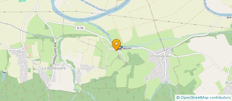 localisation de l'entreprise SCI DE LA LOUVIERE  ETREPIGNEY