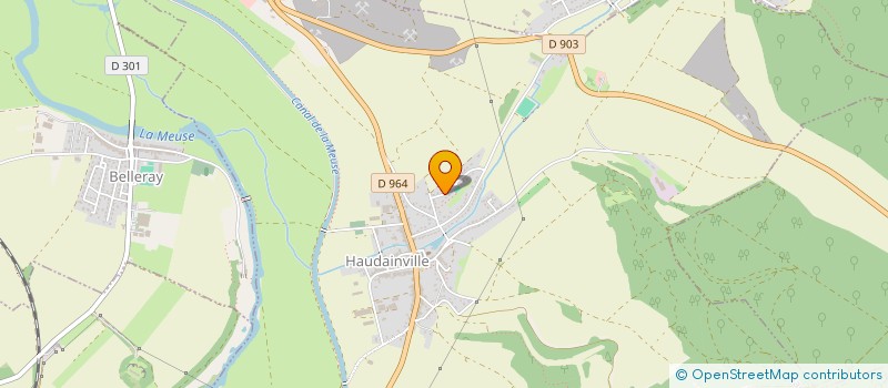 localisation de l'entreprise SCI DE LA LOUVIERE  HAUDAINVILLE