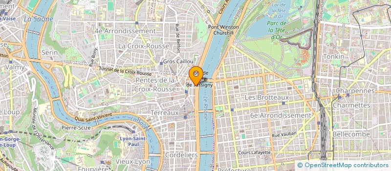 localisation de l'entreprise SCI DE LA LUCARNE MAGIQUE à LYON