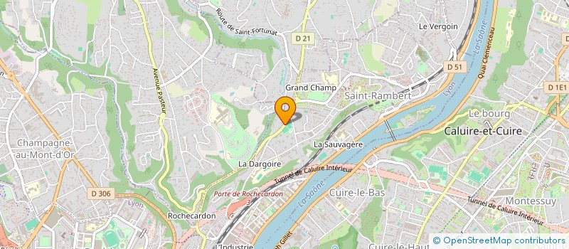 localisation de l'entreprise SCI DE LA LUNE  LYON