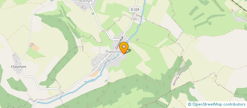 localisation de l'entreprise SCI DE LA MACHERE  THELONNE