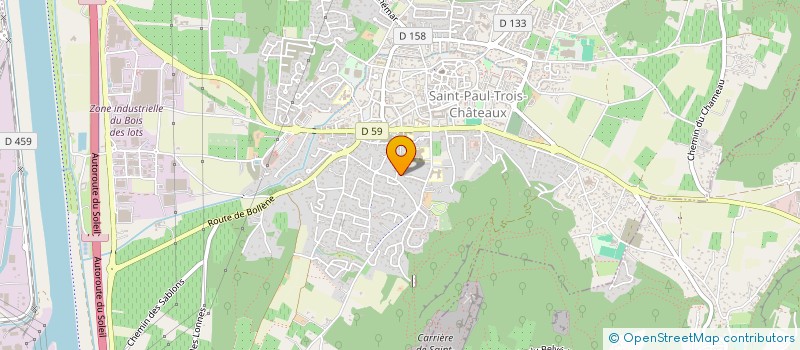 localisation de l'entreprise SCI DE LA MACHINETTE  SAINT-PAUL-TROIS-CHATEAUX