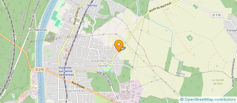 localisation de l'entreprise SCI DE LA MADELEINE  VULAINES-SUR-SEINE